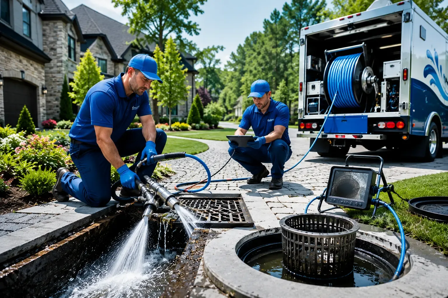 Local outdoor drain cleaning professionals in Bedford, NH